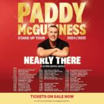 Paddy McGuinness Instagram - All the new tour dates have been added and are on sale now! Link for tickets in my bio. 🎟️ Get um while they’re hot. 🔥 #tour #nearlythere 🎤😘