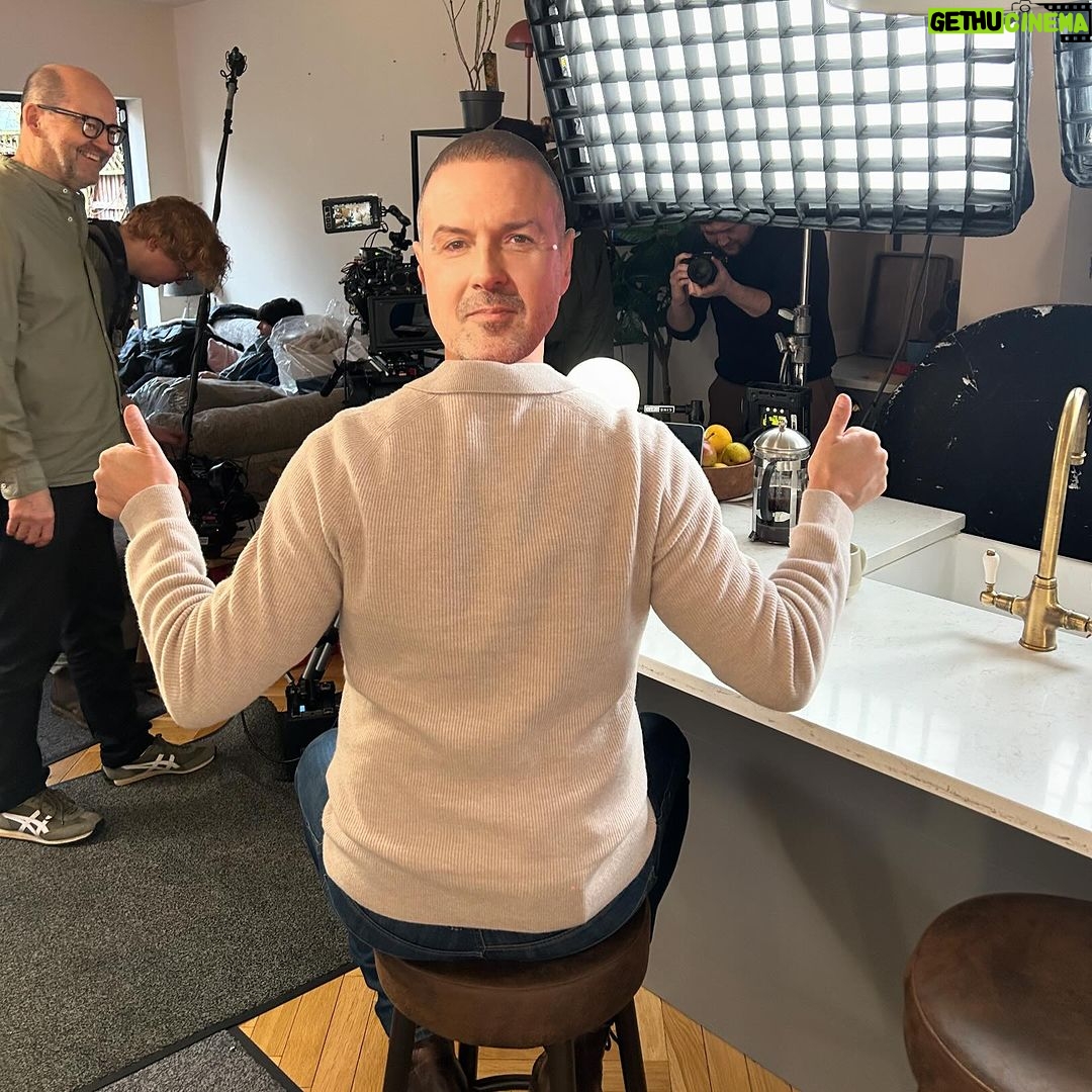 Paddy McGuinness Instagram - Best side. #filming #notedited
