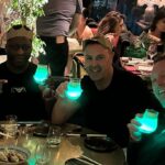 Paddy McGuinness Instagram - Every Christmas I get my auld Bolton pals out for a powsh meal. I worked at Warburtons with a couple of them in the 90’s! Touch of class from @sirmofarah who took time out to say hello and do pics with the cuddly toys. #christmas
