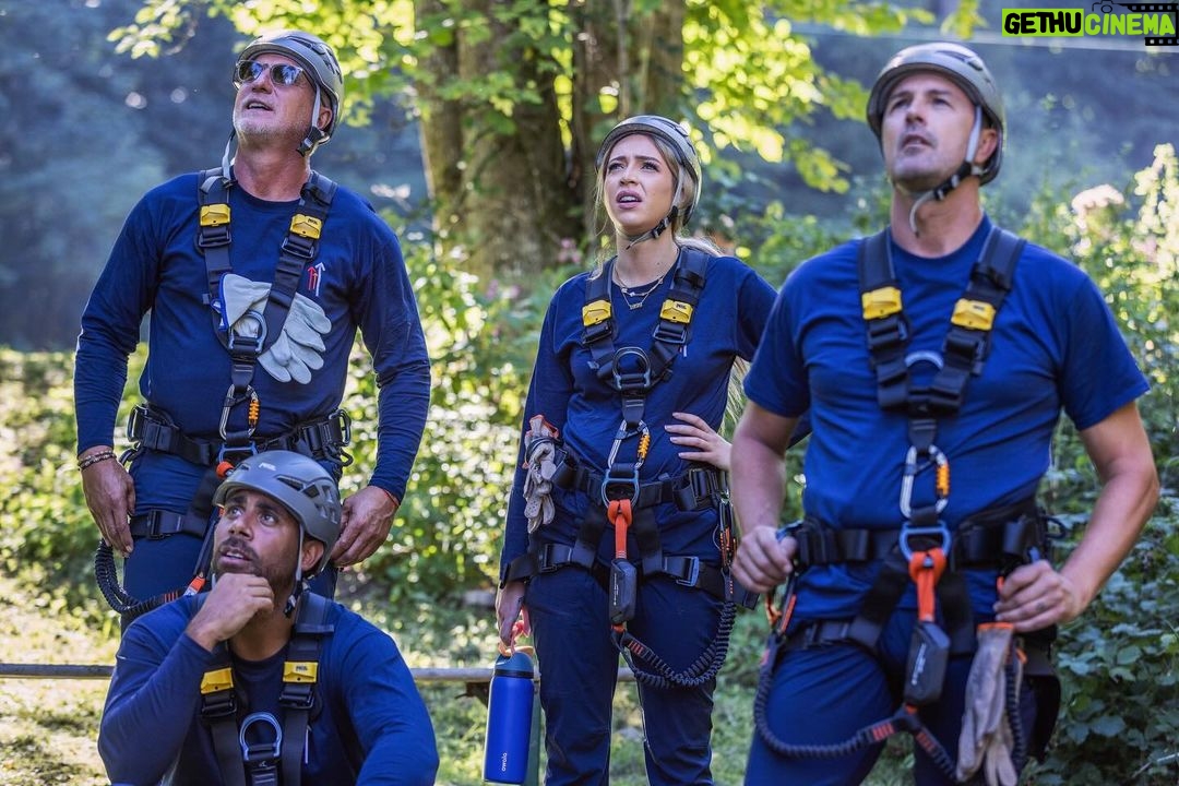 Paddy McGuinness Instagram - Not long till the final high wire walk for @su2cuk There’s still a few height fearing, anxiety inducing, sweaty palmed, vertigo episodes to go before the biggy! #dontlookdown #highwire