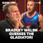 Paddy McGuinness Instagram - Bradley Walsh plays Guess the Gladiator based on Paddy’s singlet 😂🤣 BBC Radio 2