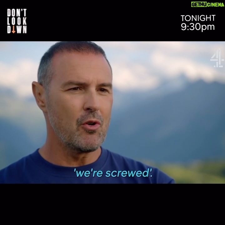 Paddy McGuinness Instagram - Tonight’s the night! It’s anxiety, sweaty palm inducing height time!!! Don’t Look Down for @su2cuk starts at 21:30 on @channel4 #dontlookdown
