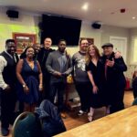 Paddy McGuinness Instagram - Back on the family patch last night. Called into Bolton Rugby Club for a Birthday party with a few pals. Caught up with friends, some of which I’d not seen for over twenty years! Absolutely loved it, especially the bar prices! 🍻 Happy 50th Michelle, thanks for the invite. #boltonrugbyclub #birthdayparty