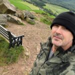 Paddy McGuinness Instagram - Perfect weather for a walk and bike ride. For me there’s two must have modes of transport, Van Bike… I think he plays for Liverpool? #sunday #countryside #mountainbike #walk