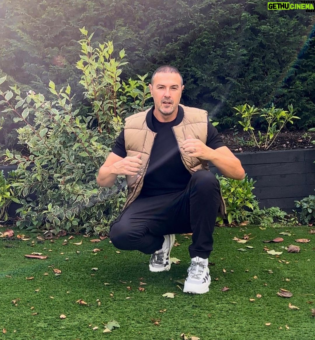 Paddy McGuinness Instagram - Gazing pensively into the middle distance, pushing biceps, the obligatory holding of sunglasses and my £20 quid body warmer. Now we’re modelling!!! @davidgandy_official #natural #vogue #modellife #elitemodel #bornwithit #boltonbeauty