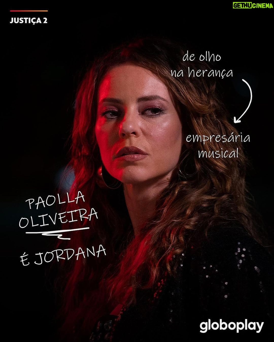 Paolla Oliveira Instagram - Um pequeno dump de Jordana, para avisar que #Justiça2 está chegando dia 11/04 no @globoplay.