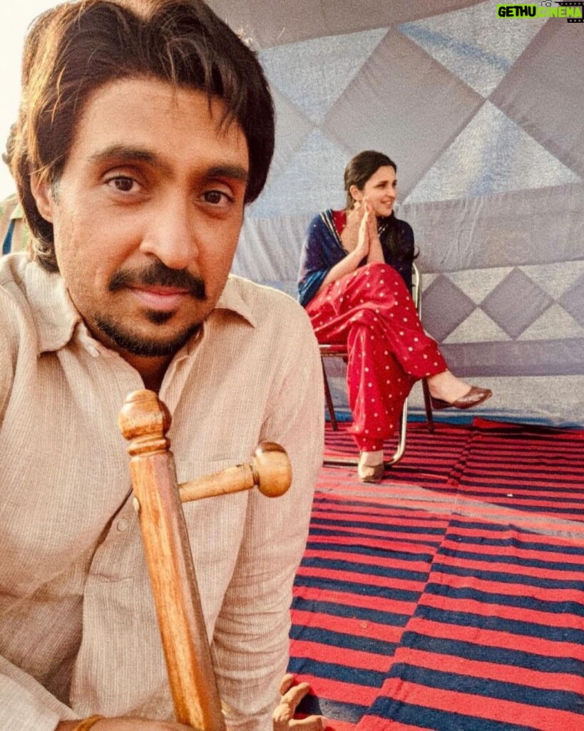 Parineeti Chopra Instagram - I’m immensely thankful for Chamkila @imtiazaliofficial sir, your direction was unparalleled; you truly led the ship with finesse. Your vision and passion set a new standard. @diljitdosanjh, you were the perfect co-star, making every moment on set enjoyable and effortless. @arrahman sir, being musically directed by you - a thing of dreams. And the entire team who made this film 💕💕 Shooting this film has topped any other film experience because I got to sing and act - 2 things I’m the most passionate about, so thank you 🙏❤️