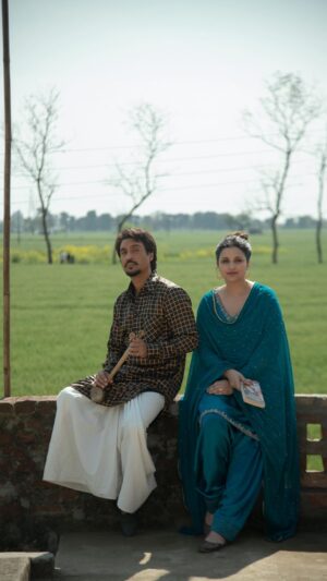 Parineeti Chopra Instagram - Diljit and I had the privilege of playing the role of two legends who changed the music landscape in India… recreating their famous images in the film and seeing them again today gives me goosebumps. 
Cannot wait to share the world of Chamkila with everyone❤️❤️

#Chamkila
Wouldn’t have been the same without my jodidaar @diljitdosanjh!