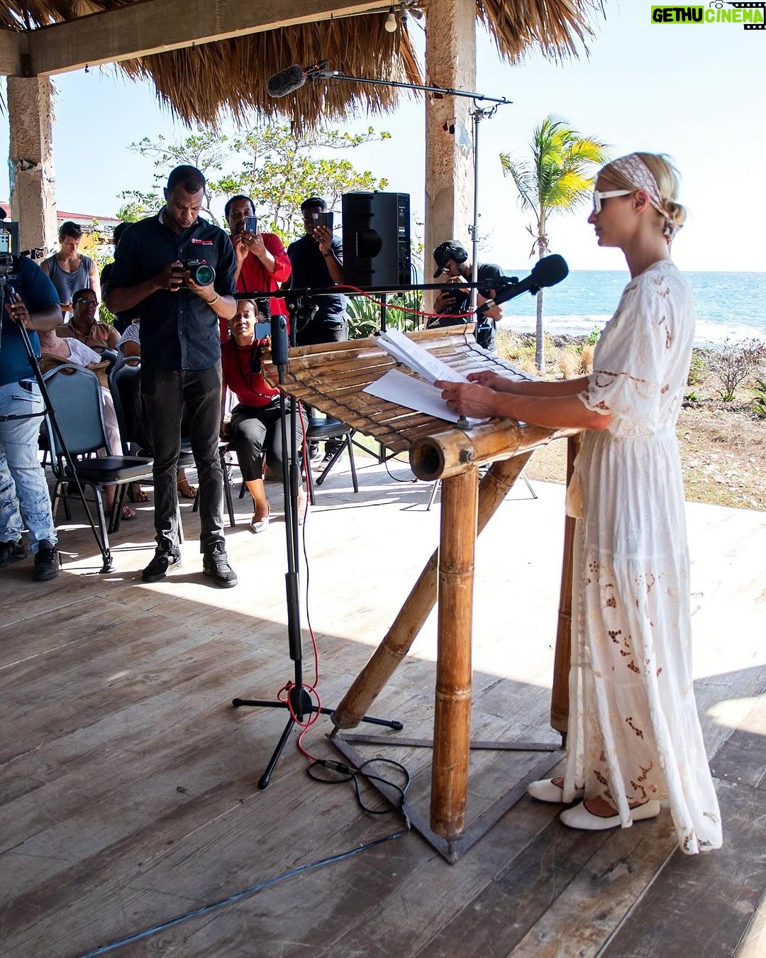 Paris Hilton Instagram - Because of what I went through in the #TroubledTeenIndustry, when I heard that seven American boys asked if I would attend their court hearing in Jamaica after being saved from #AtlantisLeadershipAcademy due to horrific abuse allegations including being violently beaten, whipped, water-boarded, and starved.. I knew I needed to show up for them. These children deserve to have people show up for them in their life and it makes me so proud that I was able to be there and tell them that I believed them, and that they matter. I am happy to share that two of the seven boys are going home which is such a relief. 💖🥹 This court hearing was super complex as we are dealing with foreign governments but there is a huge loophole with parents and systems sending kids to international facilities and I plan to address this moving forward. If you are a survivor of ALA or you have any information, please reach out to mailto:impact@1111media.co and I will provide you with proper resources and access to a law firm who can seek justice on your behalf. Here are some of my favorite lines from my speech I made: “There is nowhere on Earth that I am unwilling to travel to support and advocate for youth who have experienced institutional child abuse and neglect. There is nowhere that a facility can hide where we cannot find them. We will not allow children to carry the shame and stigma of abuse alone — that belongs solely to the abusers.” “It outrages me that it is taking months to bring these children back to the United States and mere moments to send them away in the first place.” “While we wait for the government to take action, survivors will continue to uncover this broken system and expose those who are putting profits over the wellbeing of our most vulnerable youth. We will protect the powerless ourselves.”#TTI #ISeeYouSurvivor #TrappedInTreatment