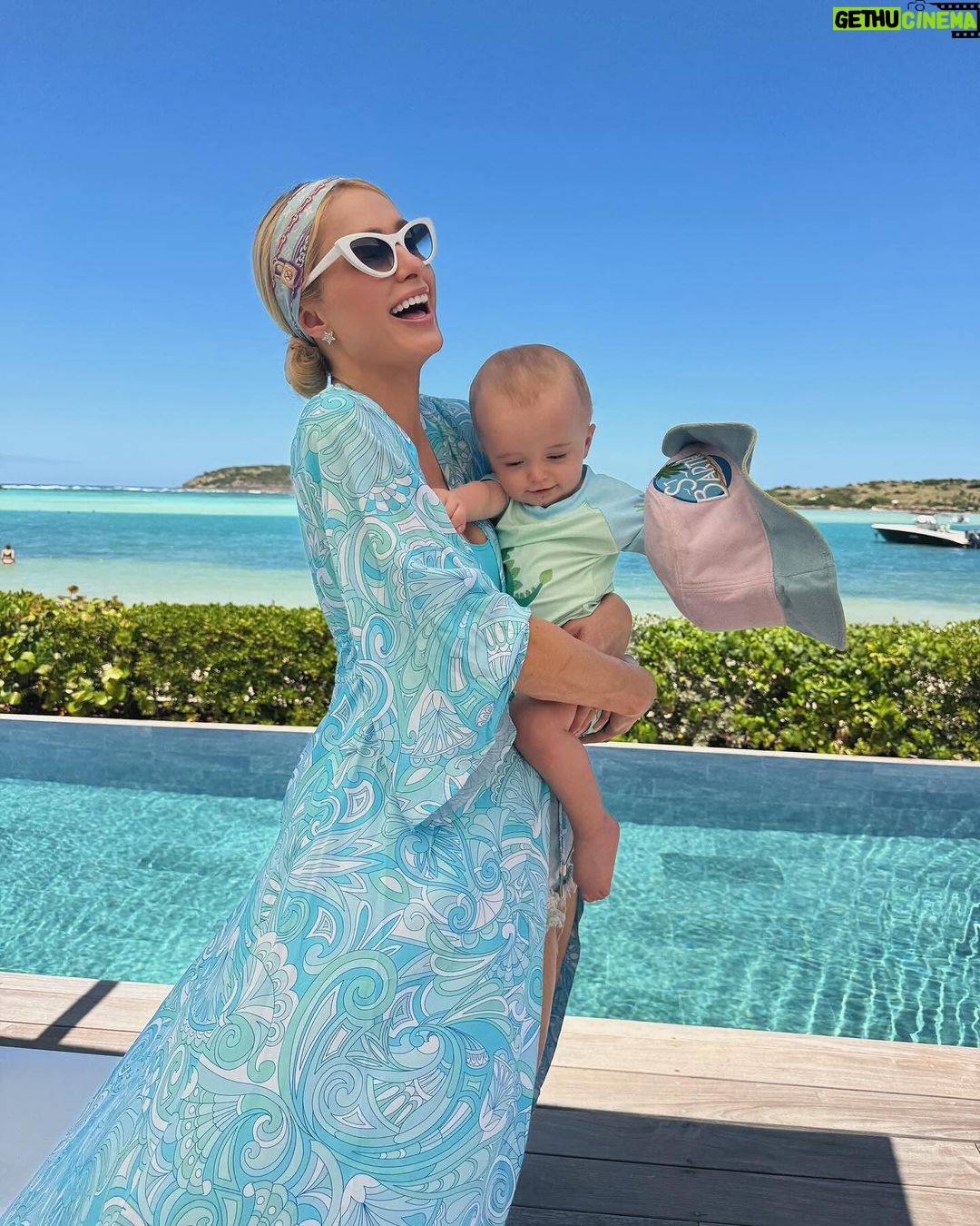 Paris Hilton Instagram - Life is beautifuš„° Easter in Paradise with Baby Pš£ St Barts (Caribbean)