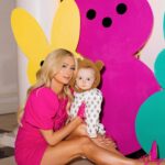 Paris Hilton Instagram - Me and my little Easter bear 🥹🧸 Beverly Hills, California