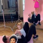 Paris Hilton Instagram - He gets it from his mama 🥰💋 #SlivingMom #ThatsHot 👨‍👩‍👧‍👦✨
