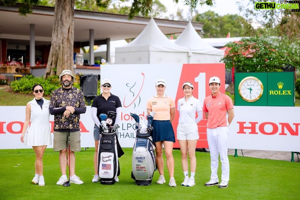 Pathompong Reonchaidee Instagram - First Pro-Am event #hondalpgathailand2024 Thank you @siamcountryclub @imggolf @hondalpgathailand for having me and everyone who made this event possible. It was an honor to join the group with @stephenmalbon @ericamalbon @charley.hull @jenniferkupcho @alrisaa and learn from the world-class! Siam Country Club Old Course