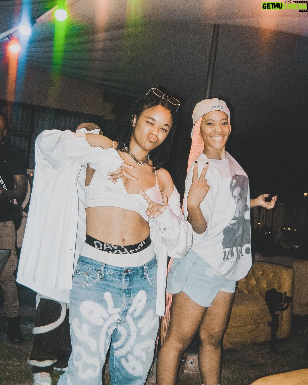 Pearl Thusi Instagram - Vibes? Elite! Makhelwane Festival, Poka Street, Mzimhlope