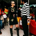 Pearl Thusi Instagram - What do you think he was saying to me? @bigzulu_sa 🤍 Fit: @gertjohancoetzee Boots: @europaart