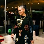 Pearl Thusi Instagram - Cotton fest was a big vibe. Threads by @gertjohancoetzee 💛👌🏽 📸 @ajayxphoto