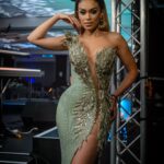 Pearl Thusi Instagram - A big shout out to Bidvest Tank Terminals for the awesome time we had! And the bag! lol. 👗: @gertjohancoetzee 👠: @europaart 📸 : @_anteye MU&H: @graceyhair_official