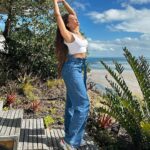 Pearl Thusi Instagram - How to have a break. Without a Kit Kat. uThandolwethu. Our love. Unbreakable. @thando__mokoena Jeans: @karllagerfeld @preview_designer_collection Sneakers : @karllagerfeld @preview_designer_collection
