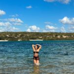 Pearl Thusi Instagram - Clear spirit. Clear waters. Clear conscience. 🤎 📸: @thando__mokoena Mozambique
