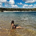 Pearl Thusi Instagram - Clear spirit. Clear waters. Clear conscience. 🤎 📸: @thando__mokoena Mozambique