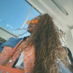 Pearl Thusi Instagram - Relax your shoulders while swiping. 🧡 Morning 😘 Santa Maria Mozambique