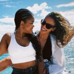 Pearl Thusi Instagram - Life lately…🤍🛥️🌊🐚☀️🏝️ @thando__mokoena Mozambique