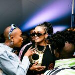 Pearl Thusi Instagram - Never a dull moment… I love you @moozlie 🤍 @cottonfestjhb