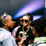 Pearl Thusi Instagram - Never a dull moment… I love you @moozlie 🤍 @cottonfestjhb