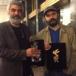 Pejman Jamshidi Instagram - چي از اين زيباتر و شيرين تر كه فيلمي بازي كني و انقدر مورد استقبال اهالي هنر و رسانه و مخاطبين خاص و عام و منتقدين قرار بگيره و دو تا از عزيزترين هاش هم جايزه بگيرن. ذوق مرگ شدم آقاي مصفاي نازنين براتون كيف كردم سروش جان صحت ، كيف كردم شادباش و خسته نباشيد ويژه به همه عوامل فيلم @soroushsehat @ramin.sadighi @javadezzati @kazem_sayahi @haniehtavassoli @baharkatouzi @pavan_afsar @ranamini @mojtaba_vahidi #جهان_با_من_برقص