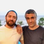 Pejman Jamshidi Instagram - عكسي از پشت صحنه فيلم ايده اصلي به كارگرداني خانم آزيتا موگويي در اخرين روز كاري بهرام رادان عزيز در اين پروژه. همكاري شيرين با بازيگر جذاب و حرفه اي و باهوش ، در تجربه اي خيلي سخت و با اميد به نتيجه اي عالي ، هم در جشنواره و هم در اكران. ممنونم ازت بهرام جان بابت اين همراهي و برات در ادامه راه زندگي بهترين ها رو آرزو ميكنم. جاي همه عوامل دوست داشتني و بخصوص خانم ها مريلا زارعي و هانيه توسلي هم در عكس خالي عكاس : علي رضا جان برازنده پ.ن : به اميد خدا كار ما هم تا يك هفته ديگه تموم ميشه و اين تجربه هم خاطره اي ميشه روي ساير خاطرات اين سال ها. @bahramradan @azitamougouie