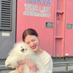 Pimchanok Luevisadpaibul Instagram – มีคนมาเยี่ยมที่กอง 🦁