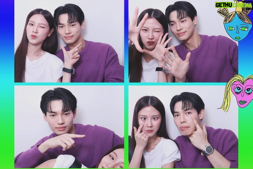 Pimchanok Luevisadpaibul Instagram - ขอบคุณแฟนๆทุกคนที่ติดตามซีรี่ย์ของพวกเรานะค้าบ 🤪😝 #กายหลิว #beautynewbie #มีคนชิงลงก่อน