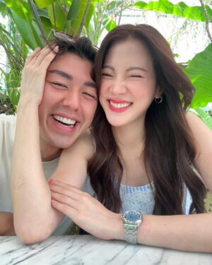 Pimchanok Luevisadpaibul Instagram - พานักบอลมากินข้าวปลอบใจ 🤣⚽️🥅
@naphat_nine