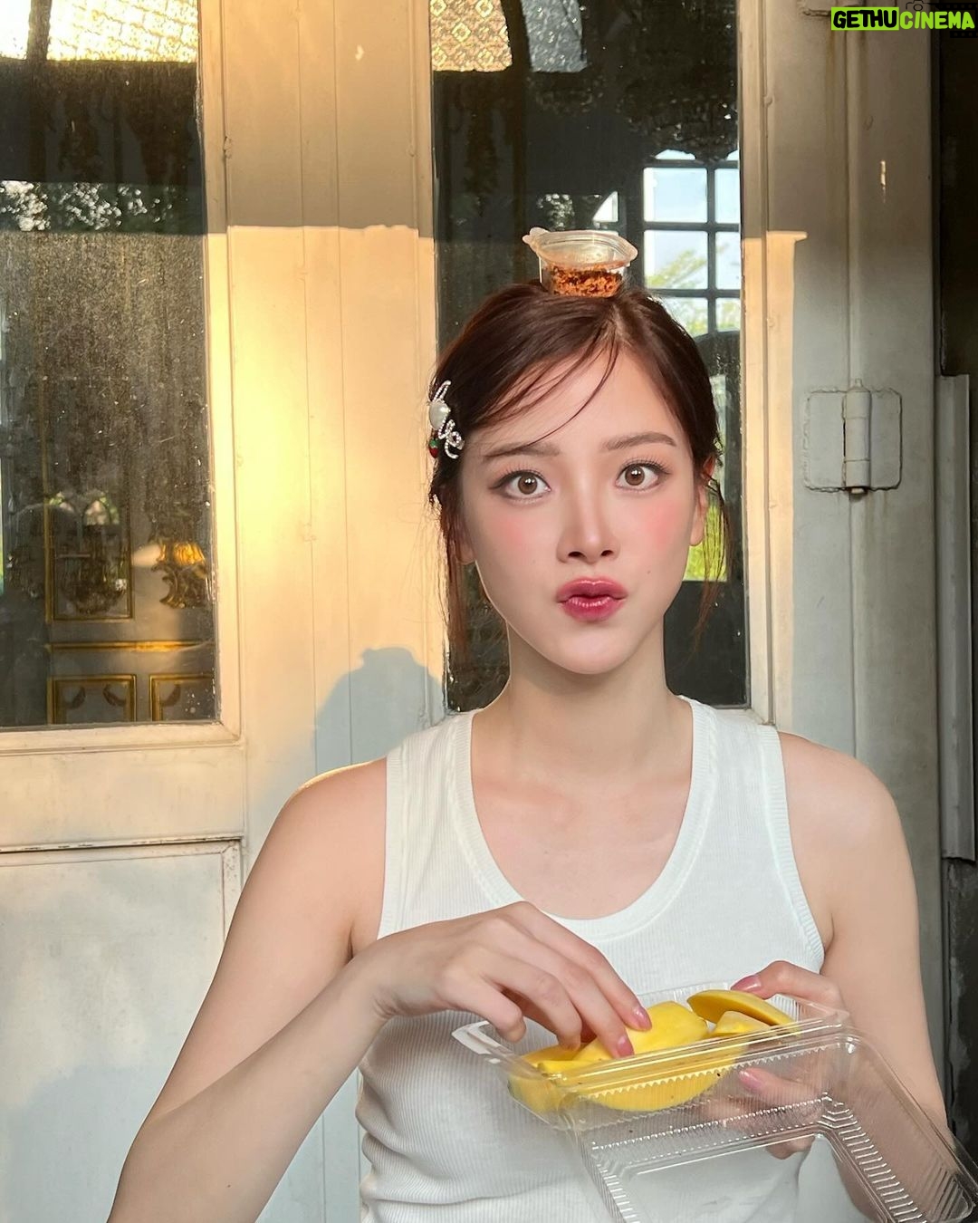 Pimchanok Luevisadpaibul Instagram - มะม่วงพริกเกลือต้าวอั้น 🥭🥭