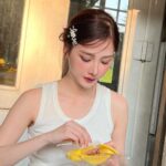 Pimchanok Luevisadpaibul Instagram - มะม่วงพริกเกลือต้าวอั้น 🥭🥭