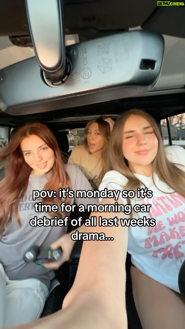 Piper Rockelle Instagram - there’s no one else i’d rather have judge me than you👯♀️✨ @annakatedooley @anyakay7 #girl #car #travel