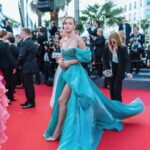 Polina Pushkareva Instagram – Second outfit for the 75th Cannes Film Festival
⠀
Wanted to know how behind the scenes of the red carpet looks like? Check out this video. You’ll see how hectic it is in real life
⠀
Photographers are calling your name, you don’t know where to look, your assistant fixing your dress, I am casually messing up @diplo ‘s photo🤣