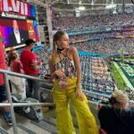 Polina Pushkareva Instagram – My first Super Bowl ever:
⠀
learning what American football is, seeing Rihanna and her performing for the first time in 7 years and announces that she is pregnant
⠀
BEST DAY EVER. So thankful to have a job that gives me experiences like this Super Bowl Central Az