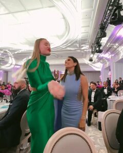 Polina Pushkareva Instagram - Does magic actually happens before your birthday? I won a trip to Mallorca with Eva Longoria at the auction. My bet was the highest ⠀ I am going on a trip with her for 3 days in a 5* hotel and attend with her a red carpet for a charity event+ be on a private dinner with celebs. Can’t wait to hang out with her more. She is an angel ⠀ And I’ve also got a crazy lot with a trip program that includes stay at the Cipriani Hotel and a ride at the first class of the Oriental Express ⠀ WHAT IS THIS LIFE🤣 Dont even ask me how much money I spent today. But like I earn it not to keep but to spend on fun experience ⠀ So fck it💅🏻 won’t regret Paris, France