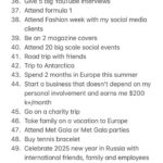 Polina Pushkareva Instagram - Every year I publicly announce all my goals for a new year so you know what you are signing up to watch this year and so you can track my progress ⠀ So my goals for 2024 which I expect to be a year of a hardcore work as ✨always✨ ⠀ 72 goals + 31 personal goal. Let’s do it Aspen, Colorado