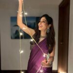 Pooja Chopra Instagram - Wishing you and your loved ones a Diwali that sparkles with peace, joy, good health, love & light 🎆 In :- @neerusindia Styled By:- @nehaadhvikmahajan Styled by @riddhimasharma___ Assisted by @styledbydrishti Captured by @portraitsbyvishal Muah by @preyashi.mua Jewelry by @the_jewel_gallery @teejhindia PR by @fireflies_mediaworks