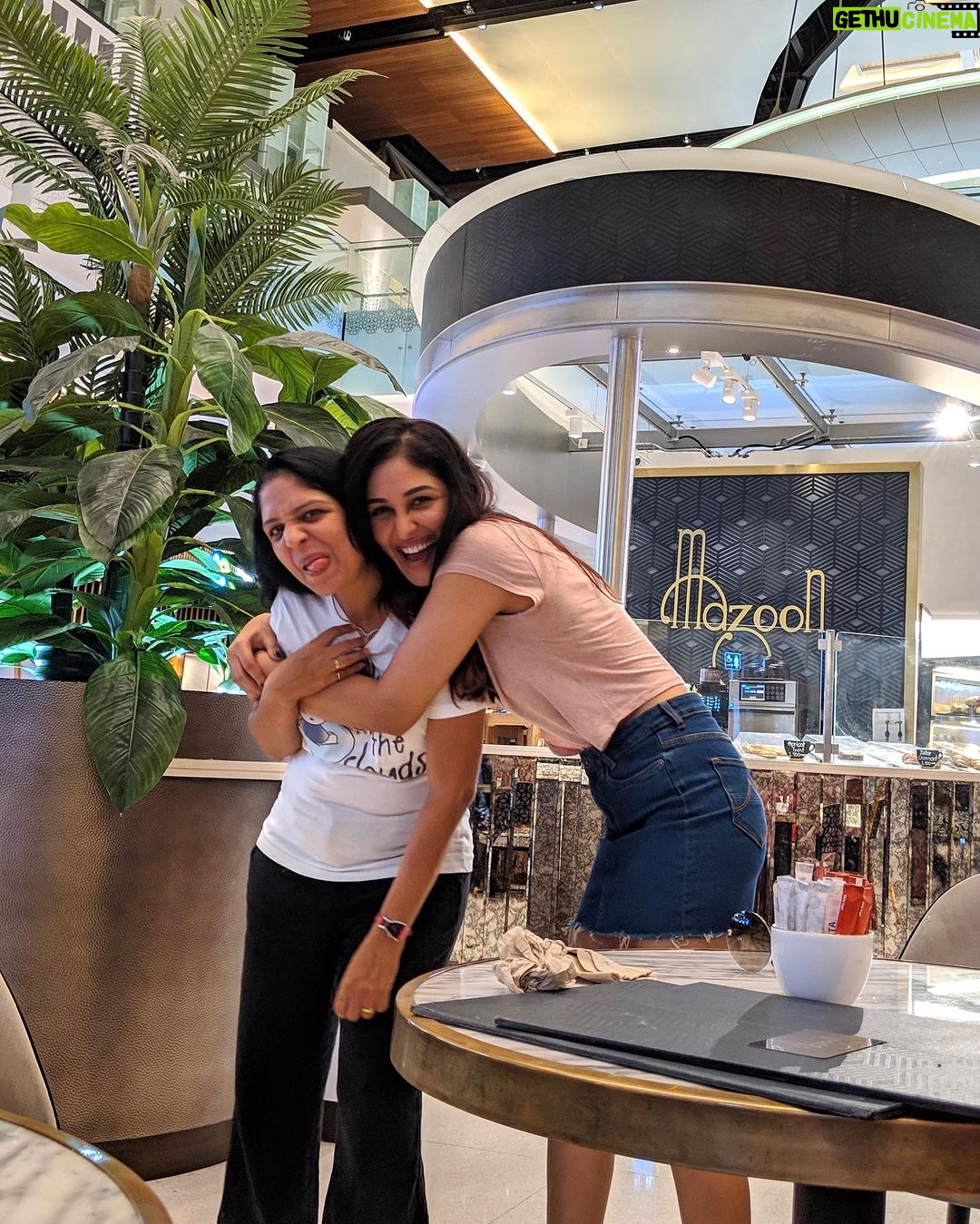 Pooja Chopra Instagram - Whenever I’ve looked for mom I’ve looked for u too.. u have played multiple roles in my life Didi, from sharing the same piece of cake to sharing every minute of everyday I wouldn’t do it with anyone else but you❤️ From being a ‘hitler’ to becoming my best friend and confidant.. we have come a long way…. You’ve been a second mother and a guiding light to me.You amaze me.. from being a dutiful daughter to a doting wife and mother a true friend and the most amazing sister I could’ve asked for.. you my sister are a STAR, a true Wonder Woman ❤️ you make people around you so happy just by being…u have no idea!! I love u more than u can ever know, my sweet silly sissy Shubdeeee wishing u a very HAPPY BIRTHDAY 🎂🎈🥳 i love u @shubhra_mendonca ♾️ My Safe Place