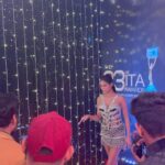 Poonam Pandey Instagram – #FunTimes @theitaofficial 
Celebrating excellence in television at the 23rd ITA Awards! Such an amazing night filled with talented stars, memorable performances, and lots of love. Grateful to be a part of this incredible industry. Cheers to amazing times! 🎉📺✨ #ITAawards #TVcelebration #memorablemoments 
 This gorgeous outfit is designed by @officialsaishashinde 
PR handled by: @picturenkraft @parulchawla9