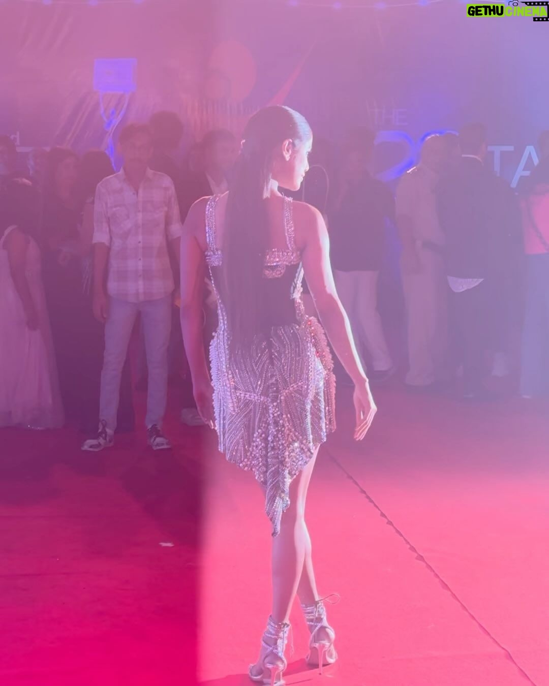 Poonam Pandey Instagram - #FunTimes @theitaofficial Celebrating excellence in television at the 23rd ITA Awards! Such an amazing night filled with talented stars, memorable performances, and lots of love. Grateful to be a part of this incredible industry. Cheers to amazing times! 🎉📺✨ #ITAawards #TVcelebration #memorablemoments This gorgeous outfit is designed by @officialsaishashinde PR handled by: @picturenkraft @parulchawla9
