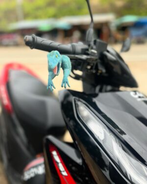 Pranav Mohanlal Instagram - Scootersaurus 🦖
