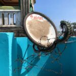 Pranav Mohanlal Instagram - Steam Punk Satellite Dish, Varanasi