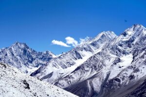 Pranav Mohanlal Instagram - Kunzum La - Chandra Taal (en route)