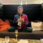 Puja Gupta Instagram - All set to come back to Bharat 🇮🇳 to my family and to my jaans 🐶 🐕 ✈️ 🧳 The Virgin Atlantic Clubhouse @ JFK