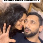 Punit Pathak Instagram - When she’s out of town ! We are in a long distance REEL-ationship ! . @nidhimoonysingh . #husband #wife #missing #missingyou #love #fun #pyaar #masti #couplegoals #psenitak #instadaily #instareels