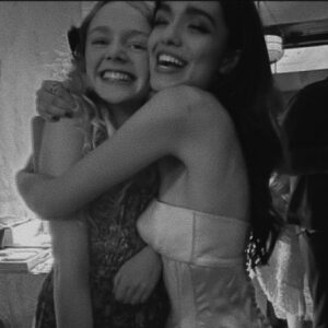 Rachel Zegler Instagram - a lil toast to my lil tribute babies (+ my baby cousin maude ivory), who made me a big sister (or just a regular sister… i know some of y’all are older it’s ok we’re ok calm down) and made me feel the happiest i ever have on a set before. the support amongst this cast is so real, and it’s been the best time ever to watch my fellow tributes on the big screen. and even better to share this moment with them. the number one movie in the world?!?!? these tributes are the reason. they’re so absolutely incredible and i love them all madly. DO ME A FAVOR: go out and see them in theaters this weekend. 🩷🐍🕊️

(i know some of you aren’t pictured but i am tagging you anyway because i love you so much.)

also that last photo is the reality of working on the set of the hunger games. mannequins EVERYWHERE.